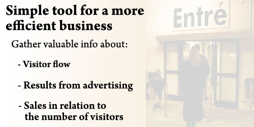 Visitor counters and vehicle counters